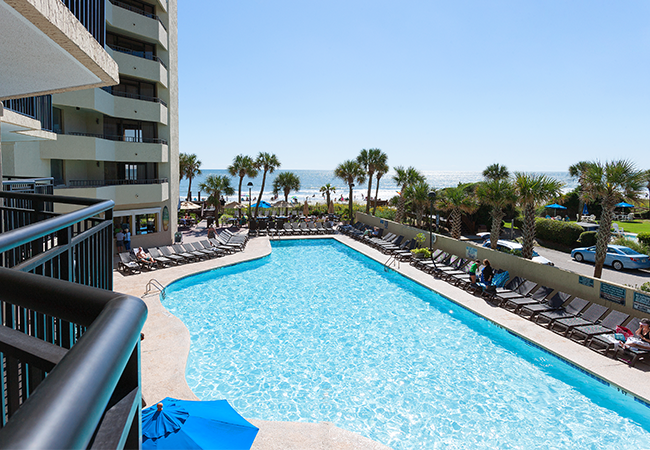 Water Attractions Ocean Reef Myrtle Beach Outdoor Pool Deck You Will Leave Myrtle Beach