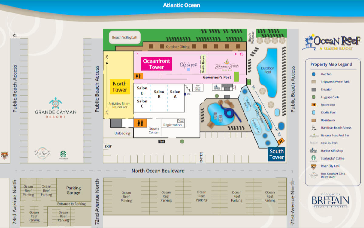 Ocean Reef Groups Map