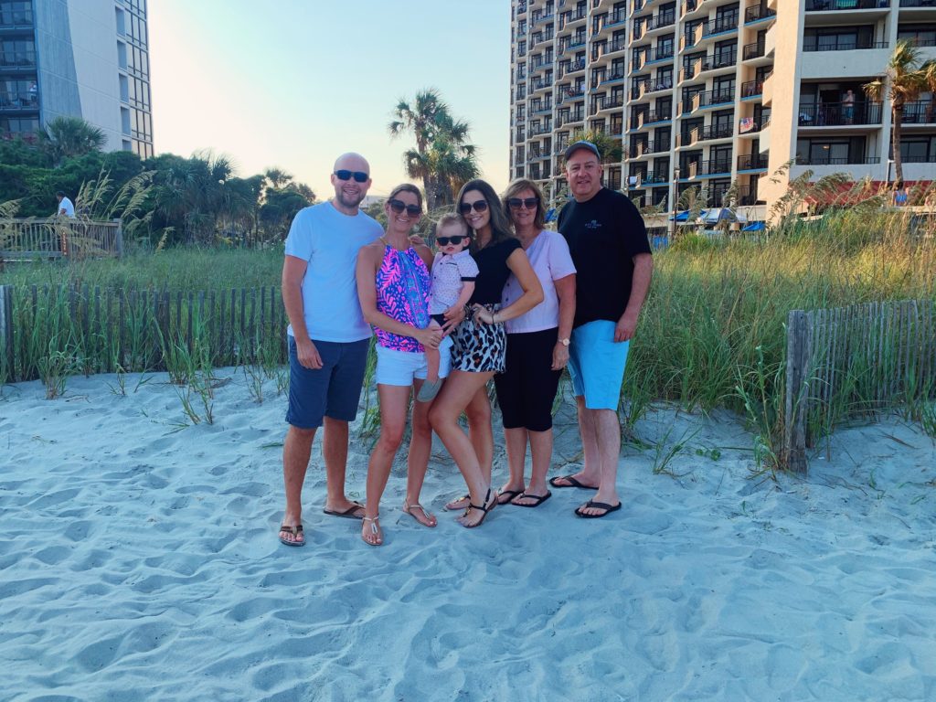 Family on Beach