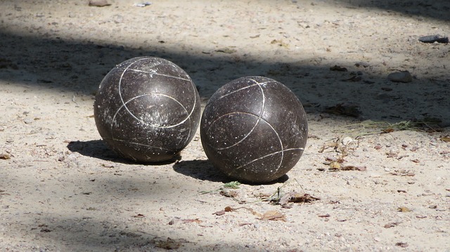 Bocce Ball in Sand