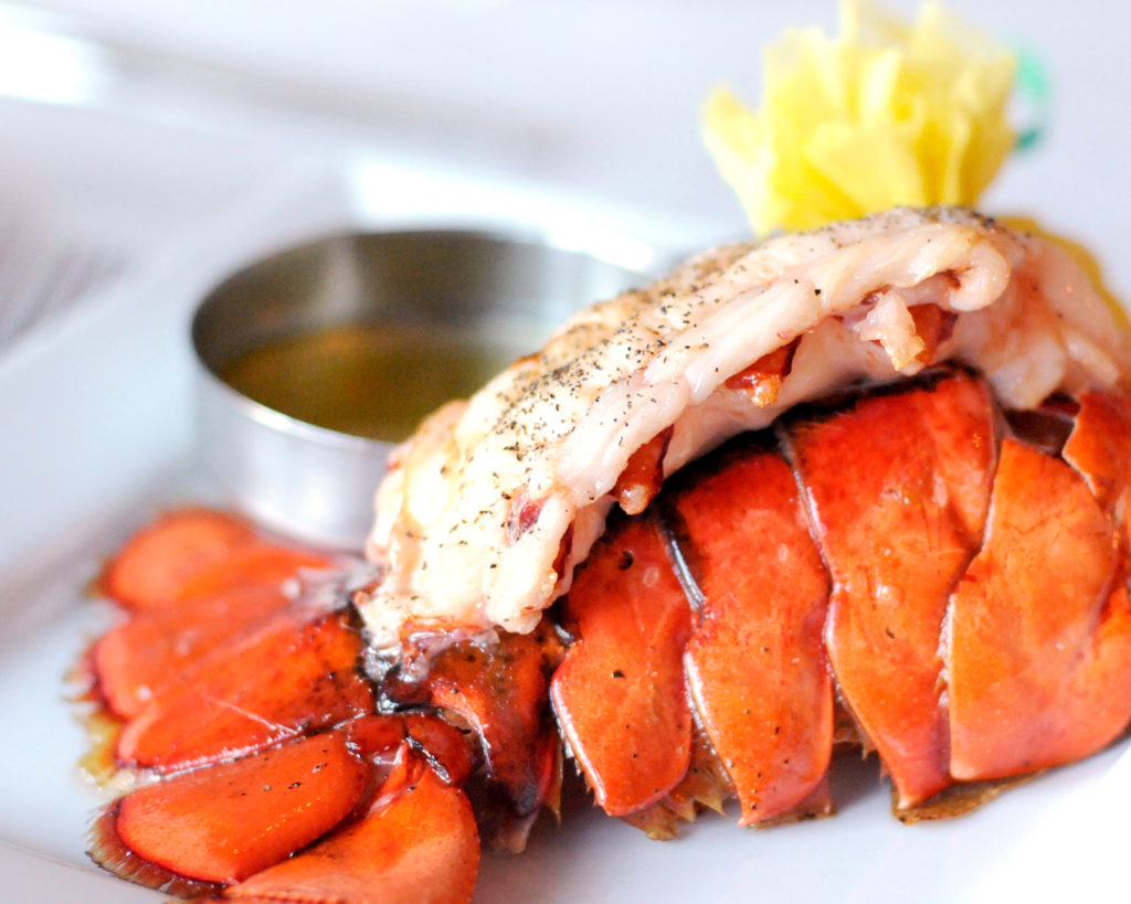 Fresh Lobster Tail with Drawn Butter