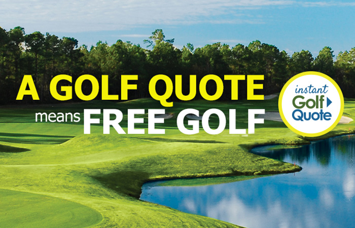 Instant Golf Quote