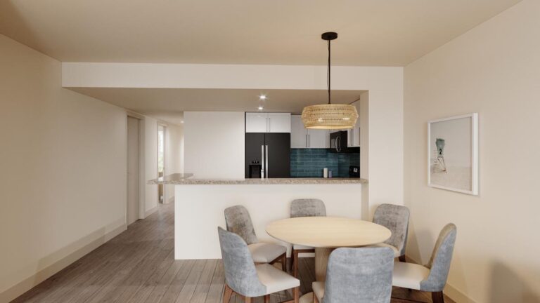 Angle Oceanfront Three Bedroom - Kitchen & Dining Room