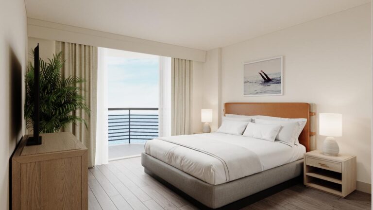 Angle Oceanfront Three Bedroom - Master Bedroom