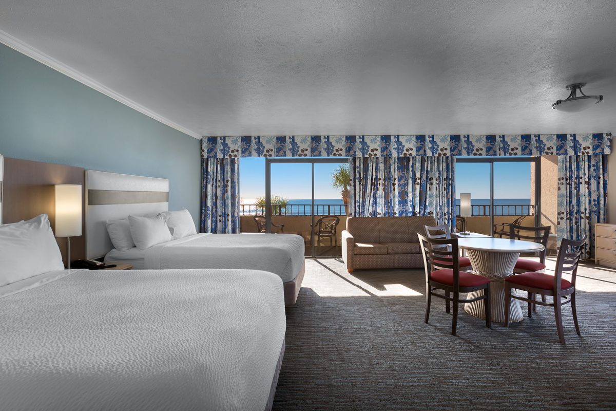 Ocean Reef Oceanfront Deluxe Queen Room Overview