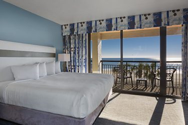 Ocean Reef Oceanfront Tower 1 Bedroom Oceanfront King Suite